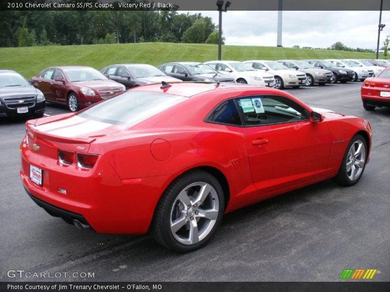 Victory Red / Black 2010 Chevrolet Camaro SS/RS Coupe