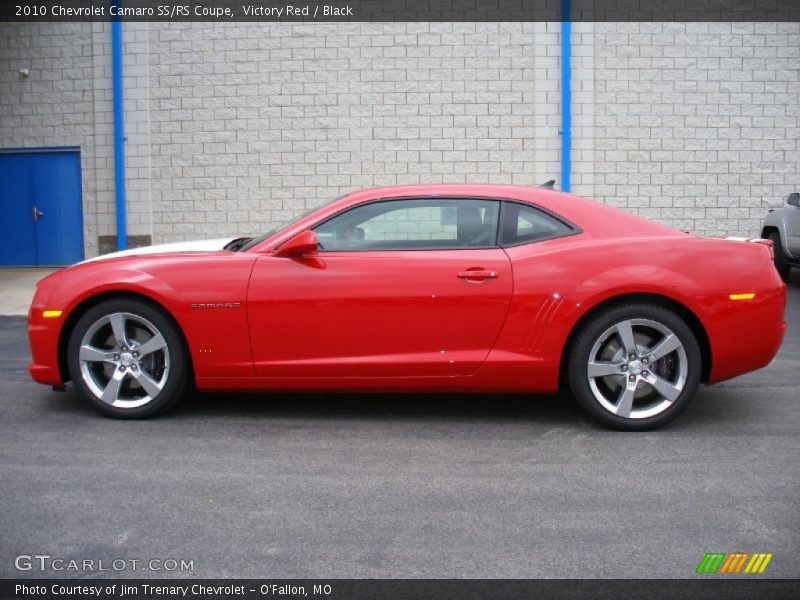 Victory Red / Black 2010 Chevrolet Camaro SS/RS Coupe