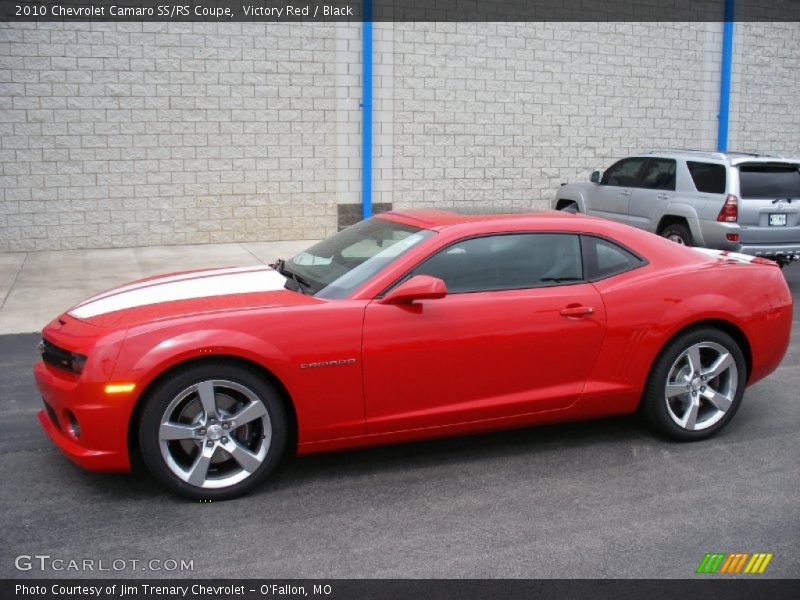 Victory Red / Black 2010 Chevrolet Camaro SS/RS Coupe
