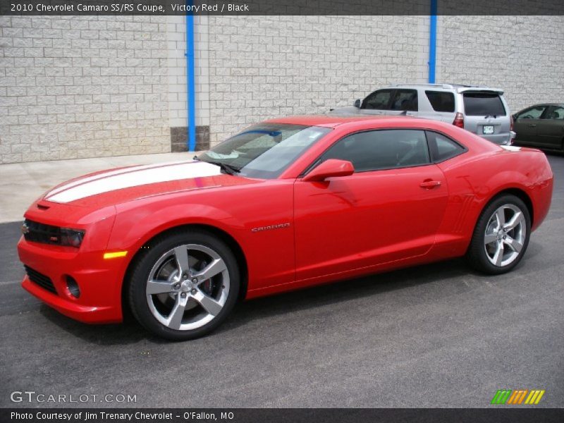 Victory Red / Black 2010 Chevrolet Camaro SS/RS Coupe