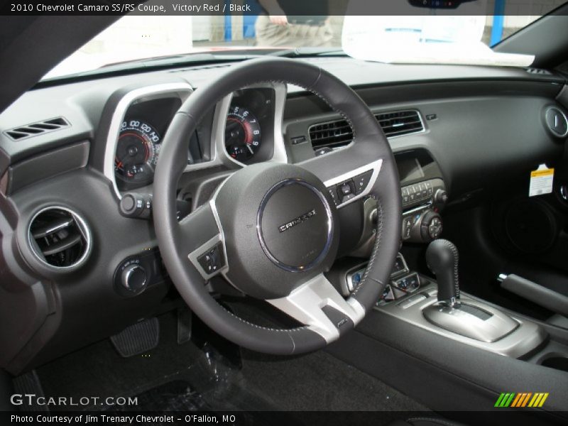 Victory Red / Black 2010 Chevrolet Camaro SS/RS Coupe