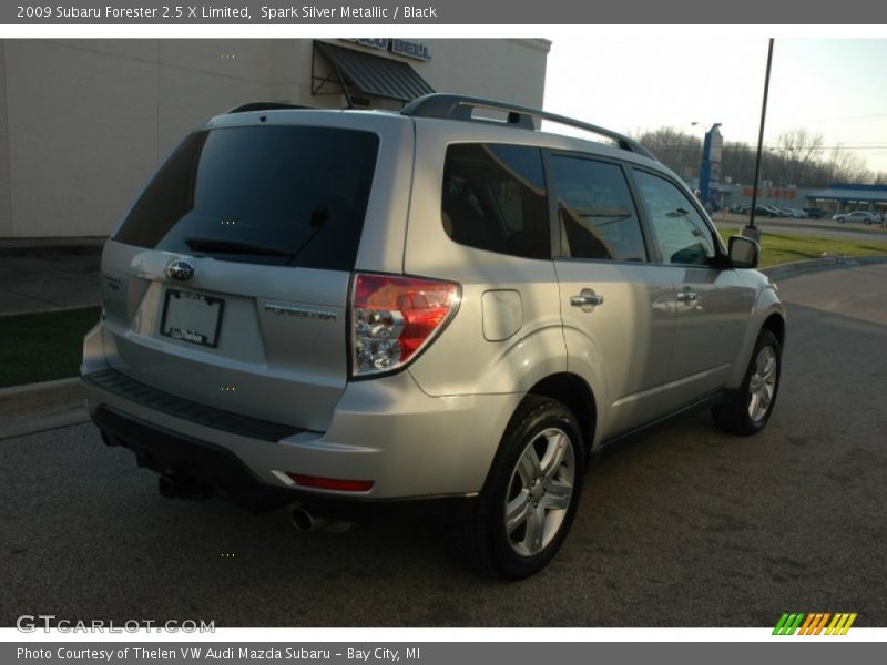 Spark Silver Metallic / Black 2009 Subaru Forester 2.5 X Limited