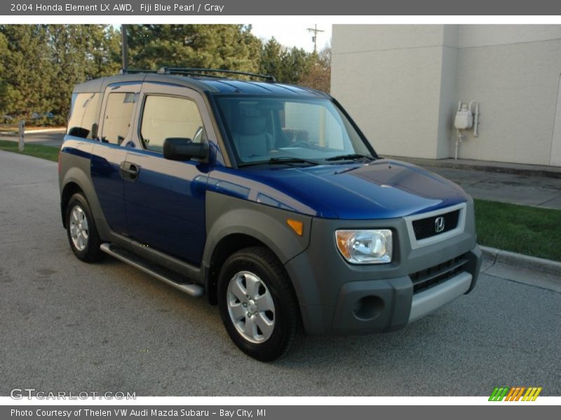 Fiji Blue Pearl / Gray 2004 Honda Element LX AWD