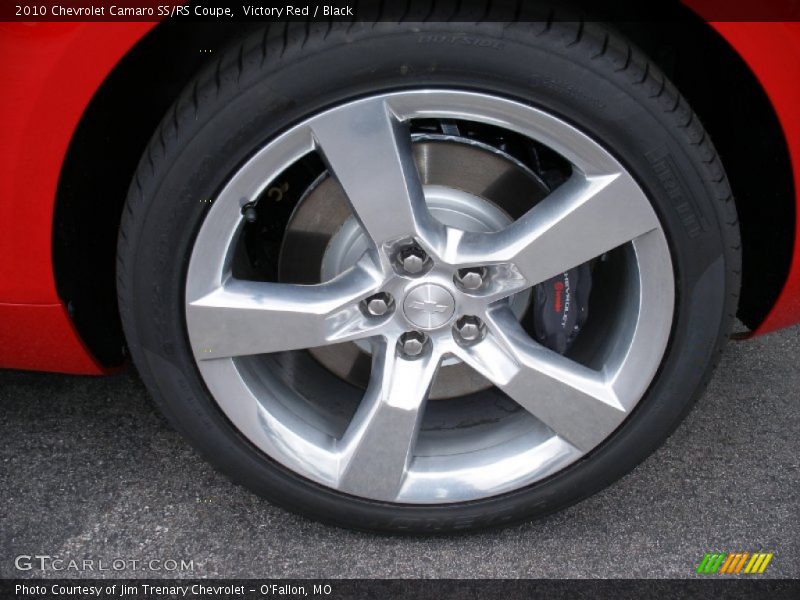 Victory Red / Black 2010 Chevrolet Camaro SS/RS Coupe