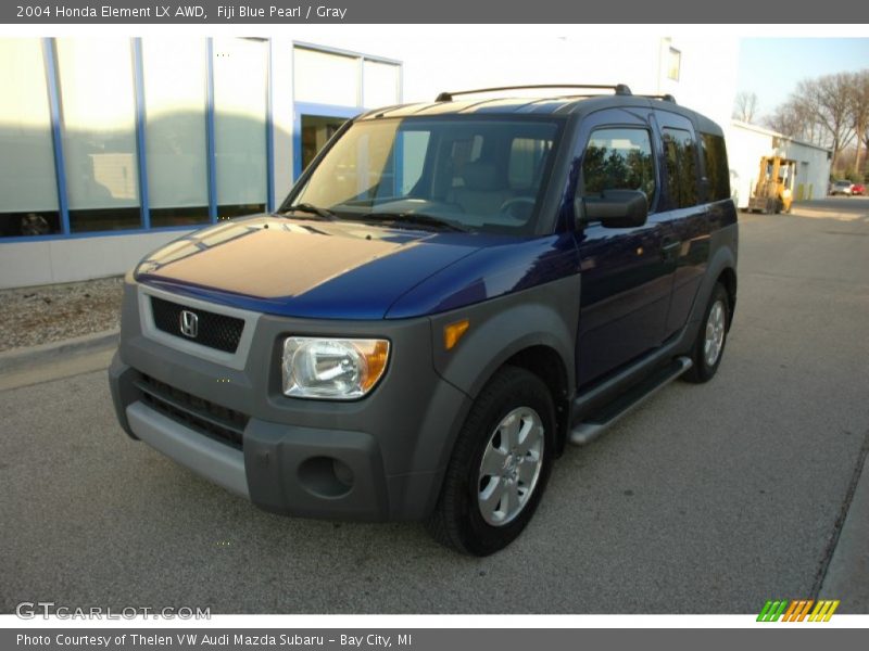 Fiji Blue Pearl / Gray 2004 Honda Element LX AWD