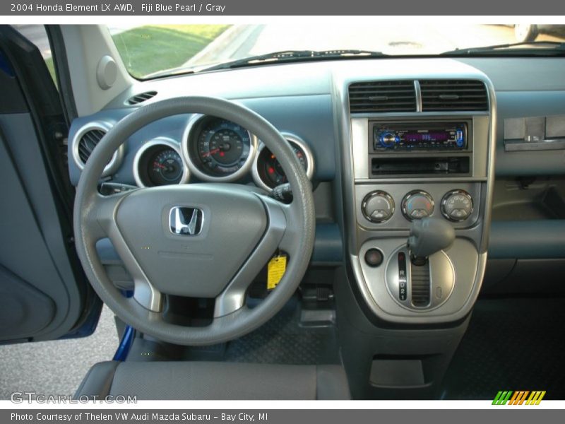 Fiji Blue Pearl / Gray 2004 Honda Element LX AWD