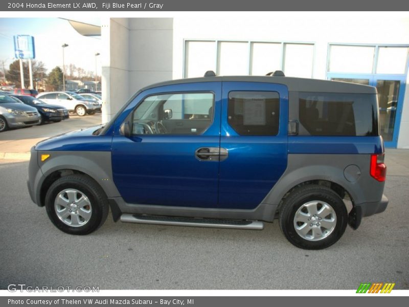 Fiji Blue Pearl / Gray 2004 Honda Element LX AWD