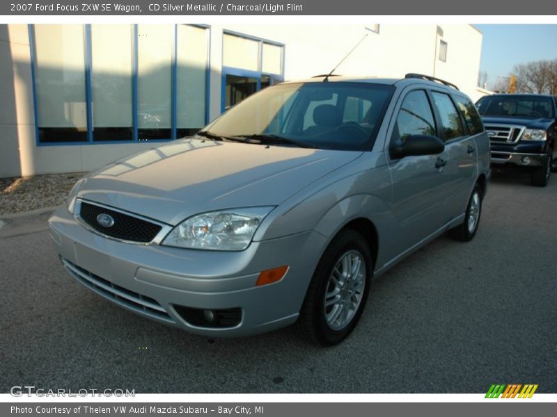 CD Silver Metallic / Charcoal/Light Flint 2007 Ford Focus ZXW SE Wagon