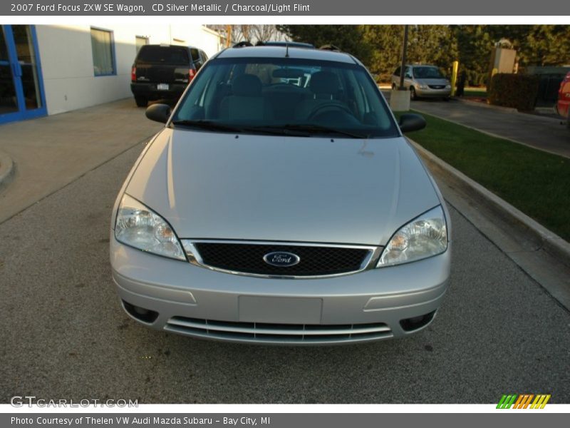 CD Silver Metallic / Charcoal/Light Flint 2007 Ford Focus ZXW SE Wagon