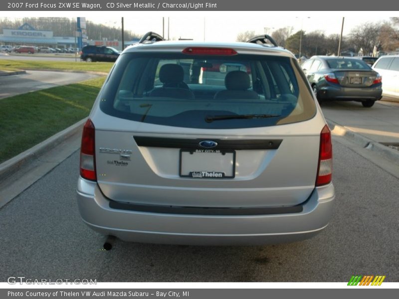 CD Silver Metallic / Charcoal/Light Flint 2007 Ford Focus ZXW SE Wagon