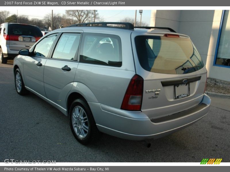 CD Silver Metallic / Charcoal/Light Flint 2007 Ford Focus ZXW SE Wagon