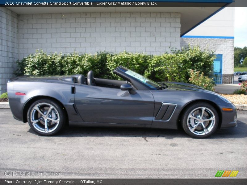  2010 Corvette Grand Sport Convertible Cyber Gray Metallic