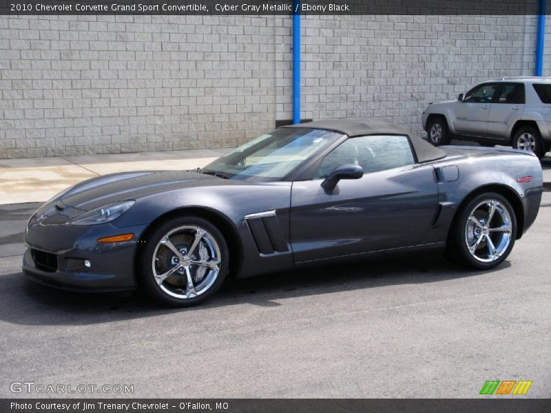  2010 Corvette Grand Sport Convertible Cyber Gray Metallic