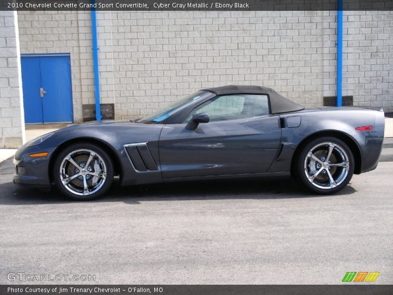  2010 Corvette Grand Sport Convertible Cyber Gray Metallic