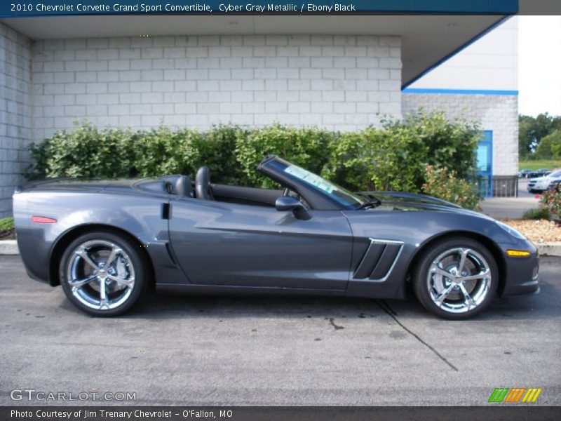  2010 Corvette Grand Sport Convertible Cyber Gray Metallic