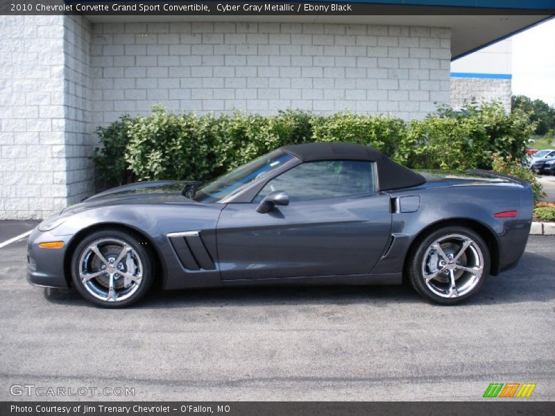  2010 Corvette Grand Sport Convertible Cyber Gray Metallic