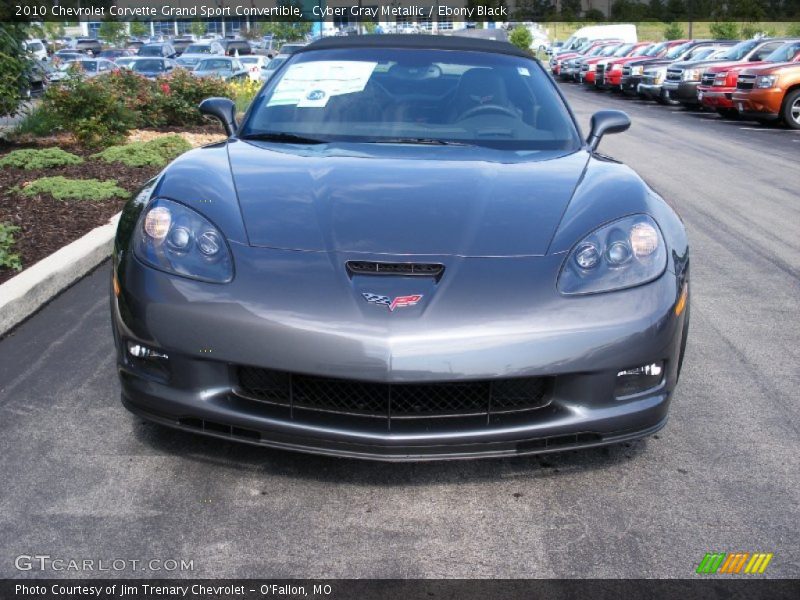  2010 Corvette Grand Sport Convertible Cyber Gray Metallic