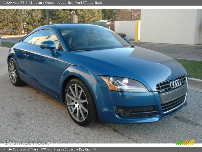 Front 3/4 View of 2009 TT 2.0T quattro Coupe