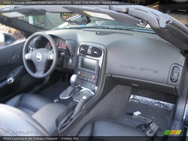 Dashboard of 2010 Corvette Grand Sport Convertible