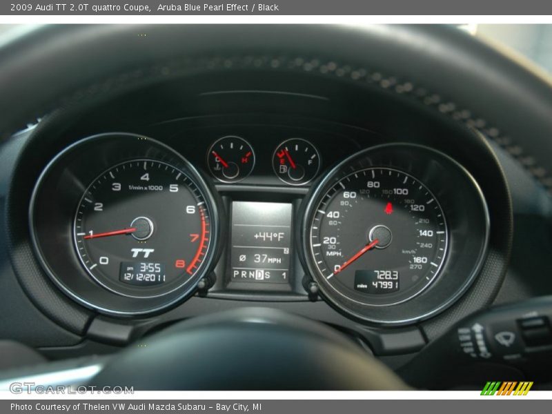  2009 TT 2.0T quattro Coupe 2.0T quattro Coupe Gauges