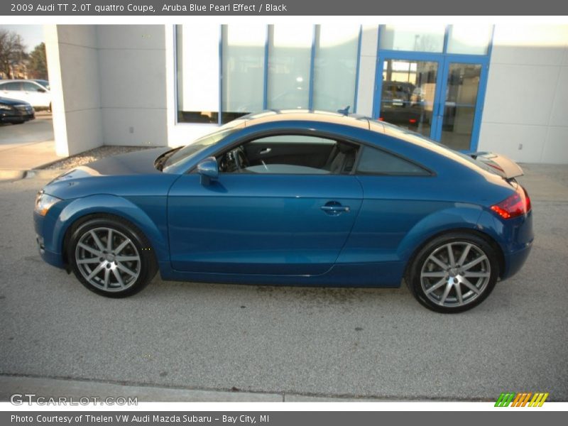  2009 TT 2.0T quattro Coupe Aruba Blue Pearl Effect