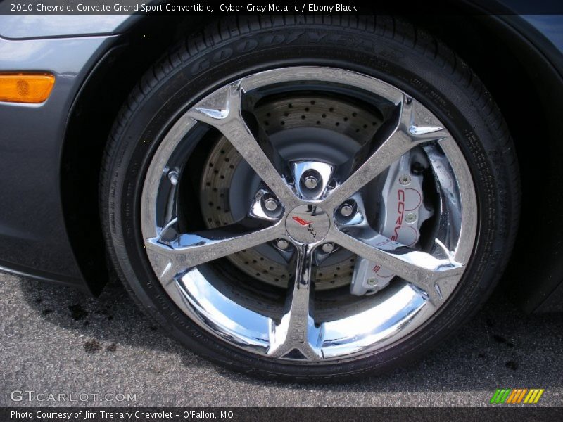  2010 Corvette Grand Sport Convertible Wheel
