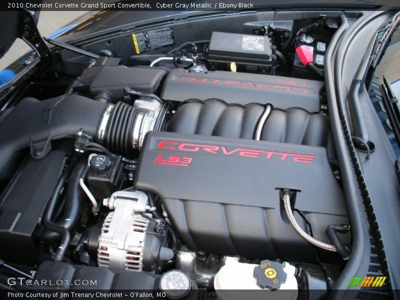  2010 Corvette Grand Sport Convertible Engine - 6.2 Liter OHV 16-Valve LS3 V8