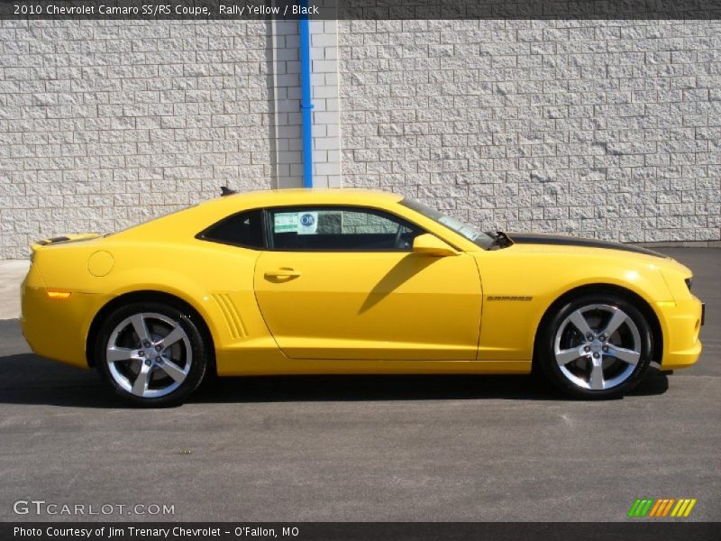 Rally Yellow / Black 2010 Chevrolet Camaro SS/RS Coupe