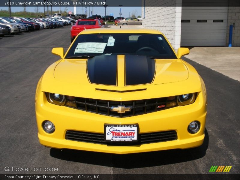 Rally Yellow / Black 2010 Chevrolet Camaro SS/RS Coupe