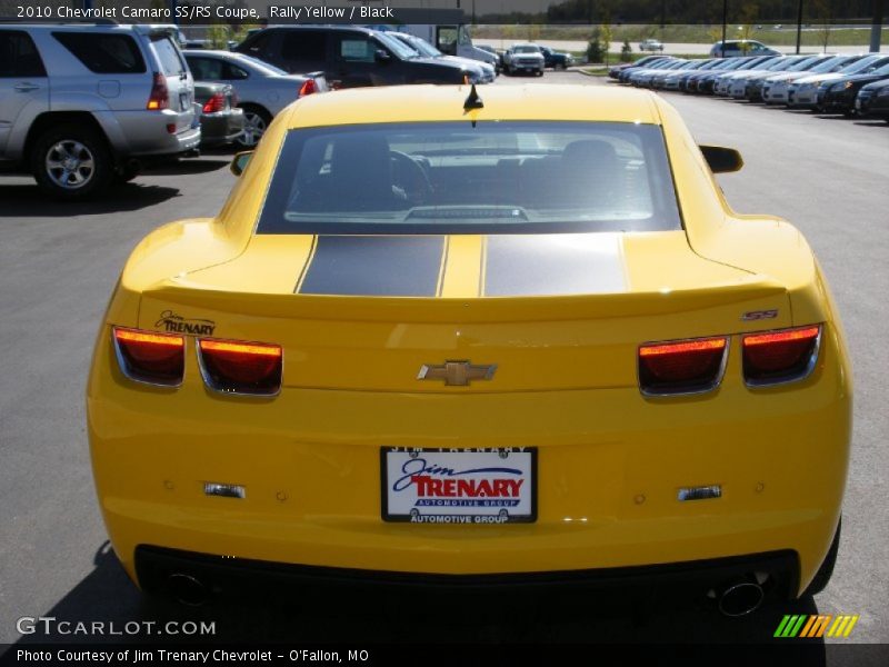 Rally Yellow / Black 2010 Chevrolet Camaro SS/RS Coupe