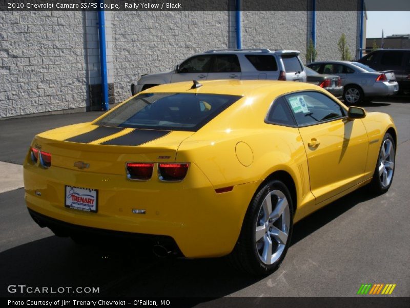 Rally Yellow / Black 2010 Chevrolet Camaro SS/RS Coupe