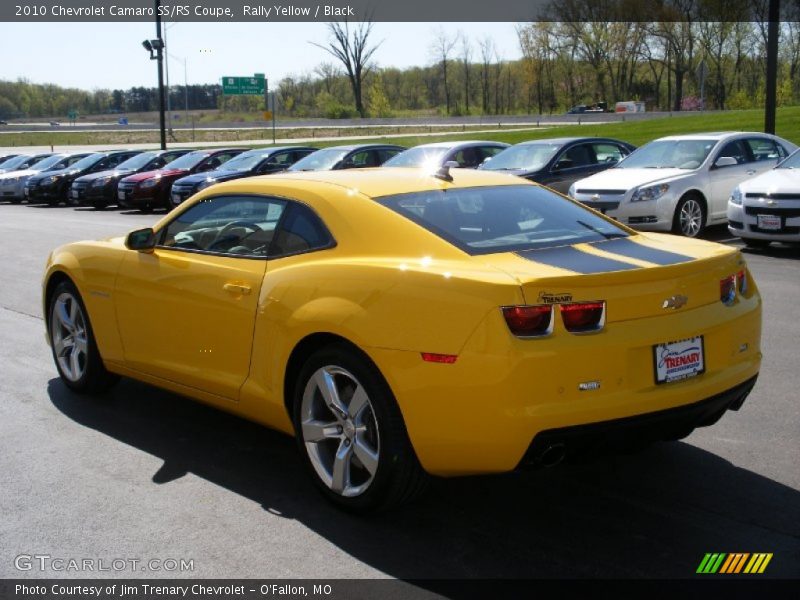 Rally Yellow / Black 2010 Chevrolet Camaro SS/RS Coupe