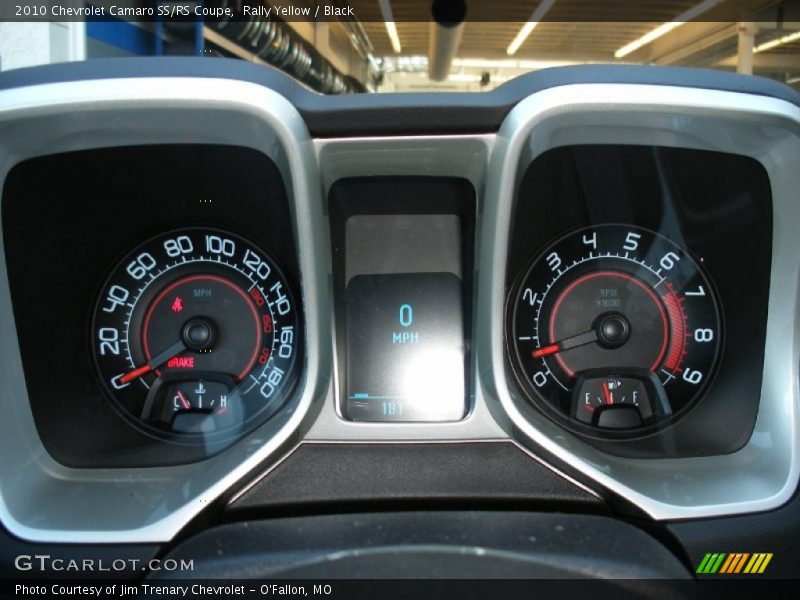 Rally Yellow / Black 2010 Chevrolet Camaro SS/RS Coupe