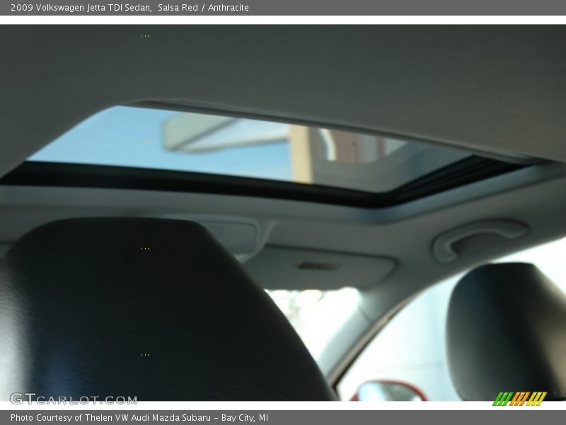 Salsa Red / Anthracite 2009 Volkswagen Jetta TDI Sedan