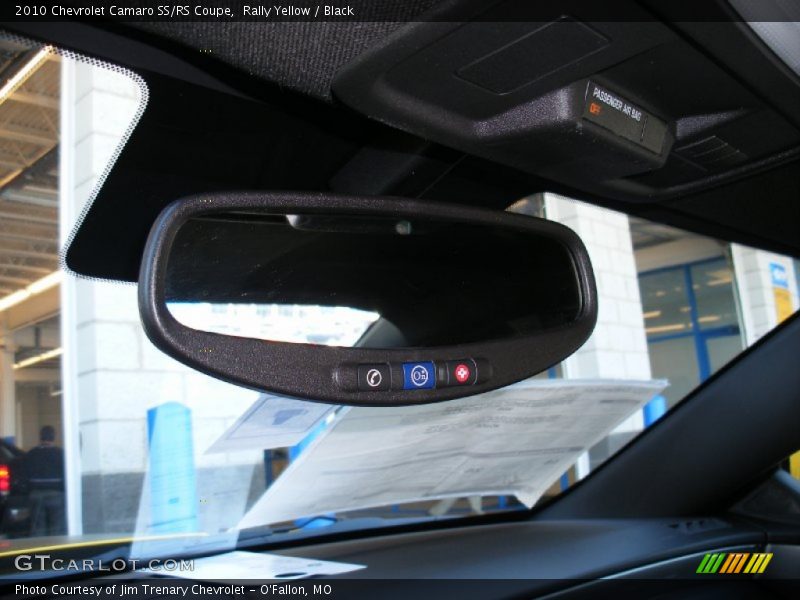 Rally Yellow / Black 2010 Chevrolet Camaro SS/RS Coupe