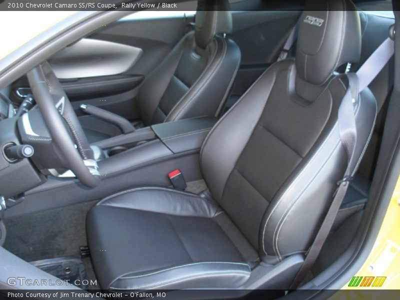 Rally Yellow / Black 2010 Chevrolet Camaro SS/RS Coupe
