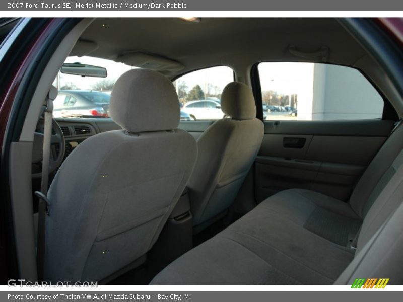 Merlot Metallic / Medium/Dark Pebble 2007 Ford Taurus SE