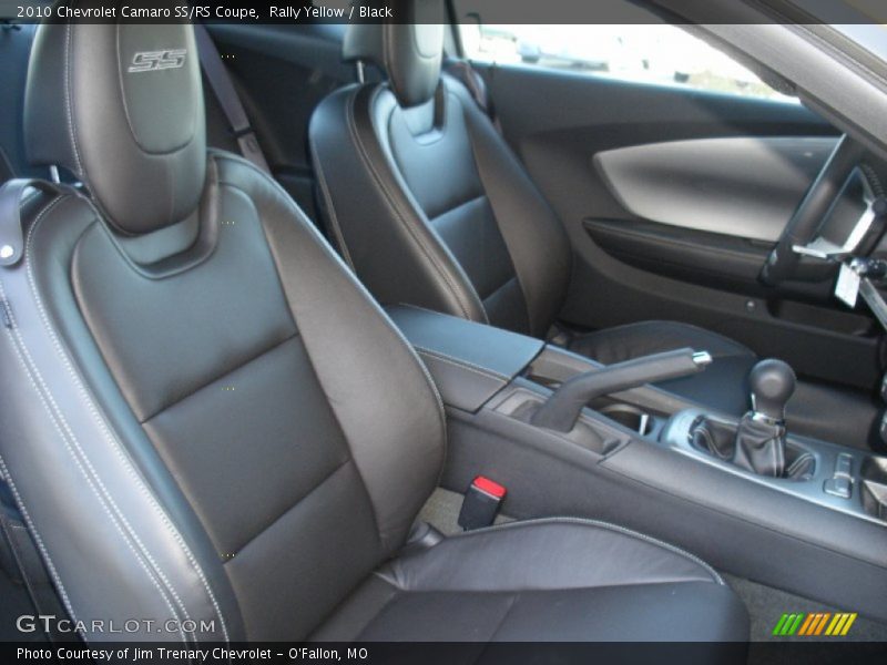 Rally Yellow / Black 2010 Chevrolet Camaro SS/RS Coupe