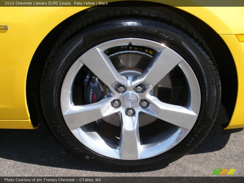 Rally Yellow / Black 2010 Chevrolet Camaro SS/RS Coupe