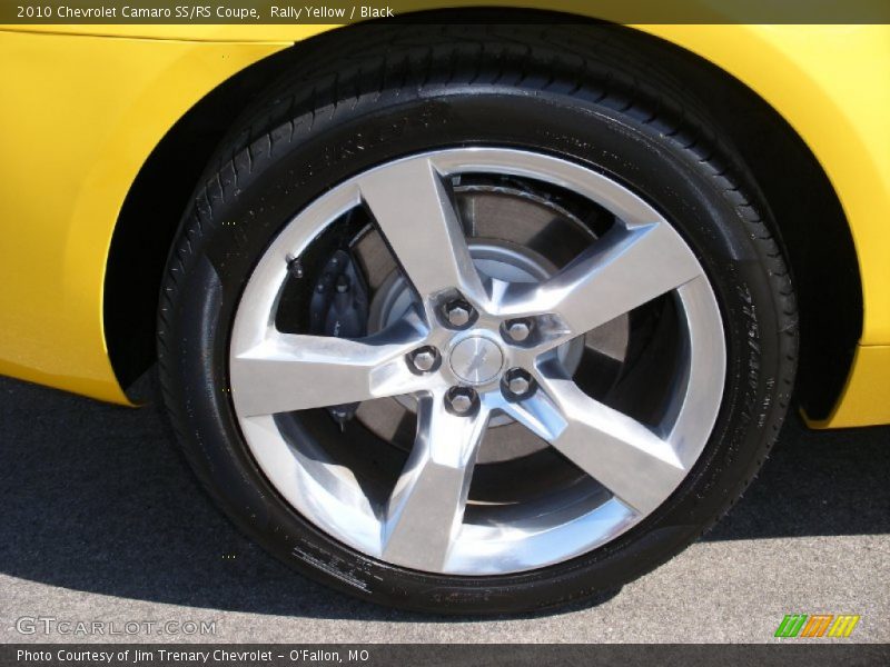 Rally Yellow / Black 2010 Chevrolet Camaro SS/RS Coupe