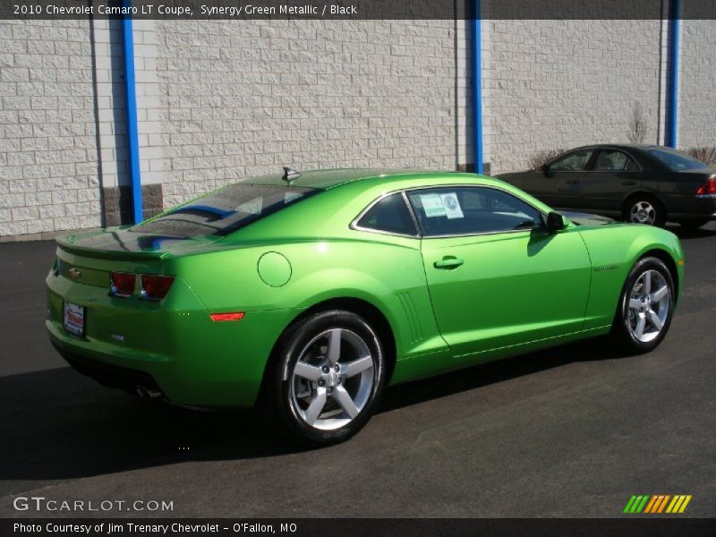 Synergy Green Metallic / Black 2010 Chevrolet Camaro LT Coupe