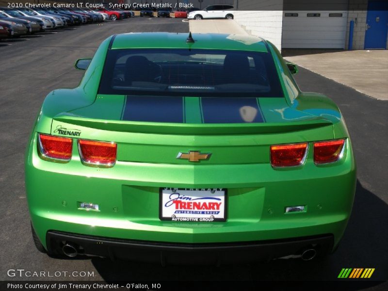 Synergy Green Metallic / Black 2010 Chevrolet Camaro LT Coupe