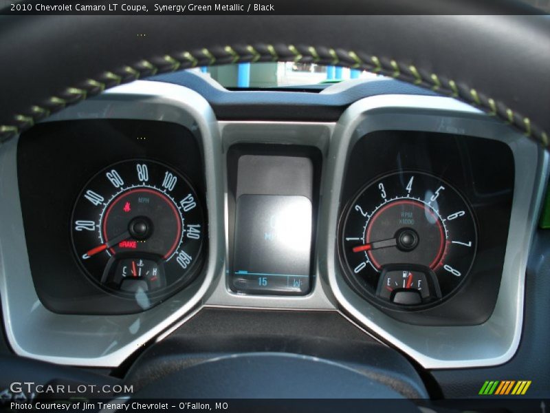 Synergy Green Metallic / Black 2010 Chevrolet Camaro LT Coupe