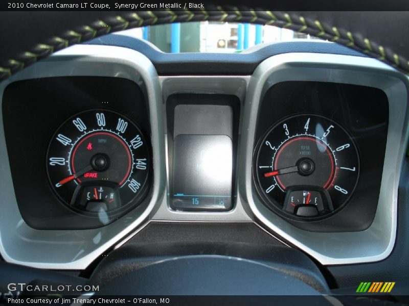 Synergy Green Metallic / Black 2010 Chevrolet Camaro LT Coupe
