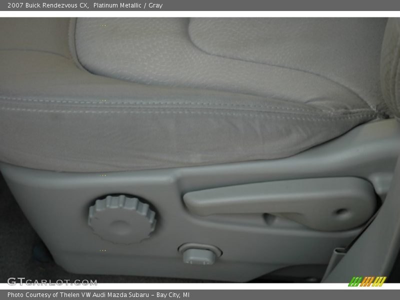 Platinum Metallic / Gray 2007 Buick Rendezvous CX