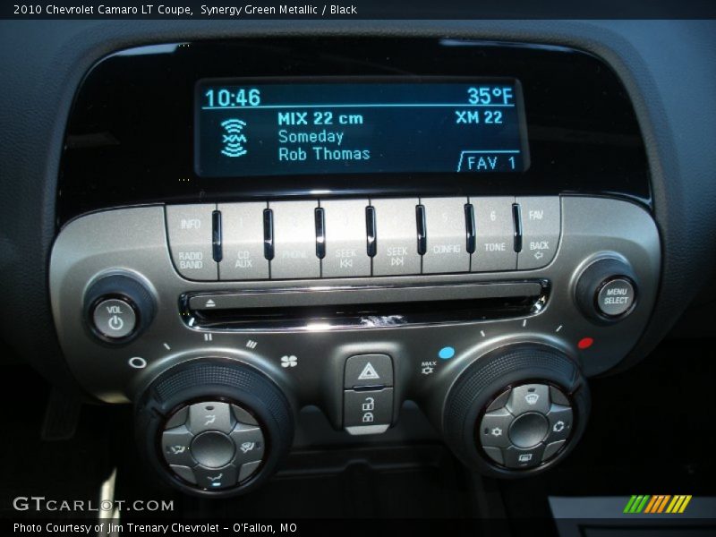 Synergy Green Metallic / Black 2010 Chevrolet Camaro LT Coupe