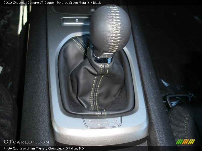 Synergy Green Metallic / Black 2010 Chevrolet Camaro LT Coupe