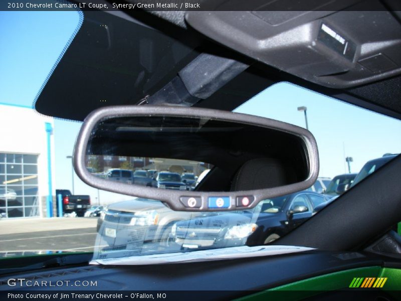 Synergy Green Metallic / Black 2010 Chevrolet Camaro LT Coupe