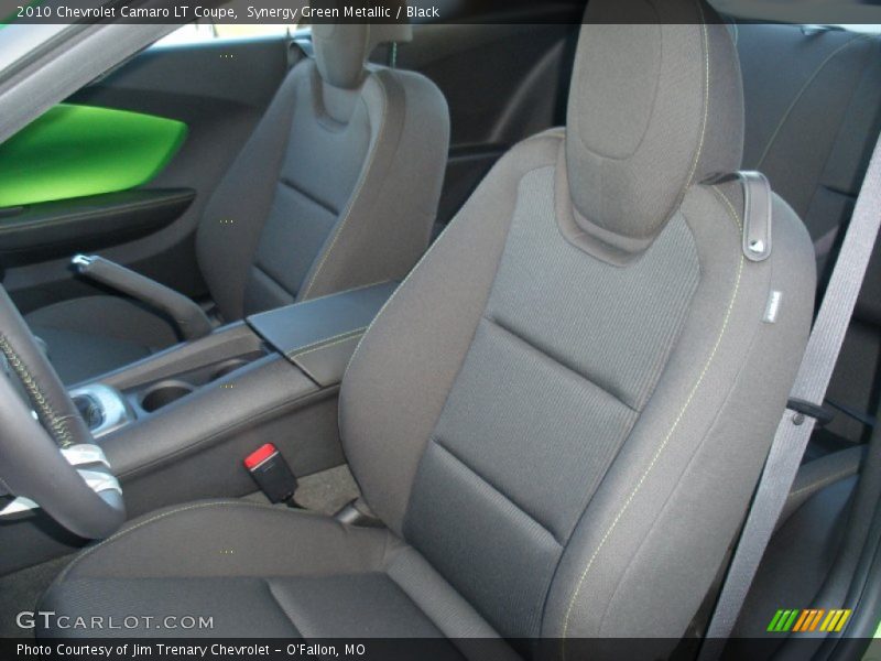 Synergy Green Metallic / Black 2010 Chevrolet Camaro LT Coupe