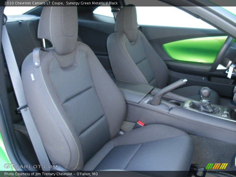 Synergy Green Metallic / Black 2010 Chevrolet Camaro LT Coupe